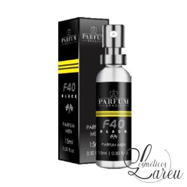 Imagem de +Perfume Parfum 15 ml Masculino F40 Black - Parfum Brasil
