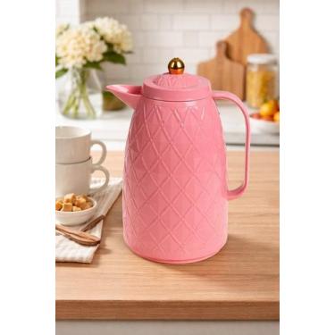 Imagem de Garrafa Térmica 1 Litro Elegante para Bebidas Quente e Frio - FRATELLI