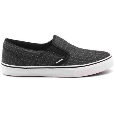 Imagem de Tênis Randall Yatch Plus Lona Iate 3042, Chumbo, Branco, 34