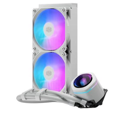 Imagem de Water Cooler Masterliquid Core Nex 240 Branco Argb  Mlx-d24m-a18pa-rw
