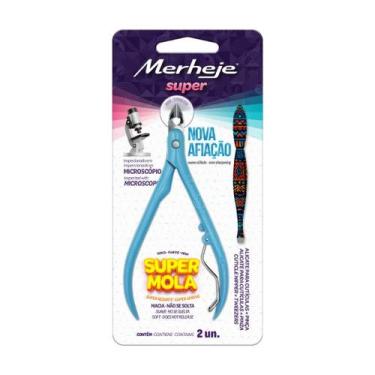 Imagem de Alicate cut merheje super + pinca decorada azul