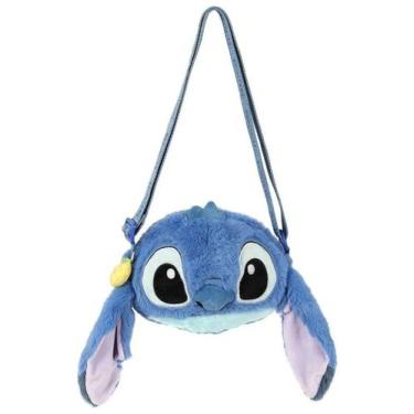 Imagem de Bolsa Infantil Transversal Luxcel Pelúcia BE42003SC Stitch Disney Cor: