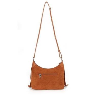 Imagem de Bolsa Feminina Transversal Camurça Fringe By Up4you-Feminino