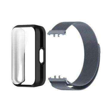 Imagem de Pulseira De Metal Milanese Loop Em Aço Inoxidável Para Samsung Galaxy 