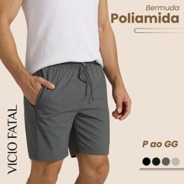 Imagem de Bermuda Masculina Poliamida com Elastano-Masculino