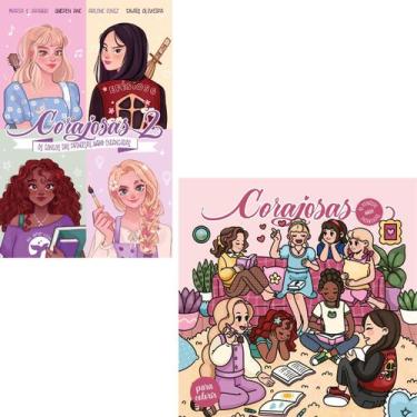 Imagem de Kit Corajosas 2 + Corajosas Para Colorir  Os Contos Das Princesas Nada