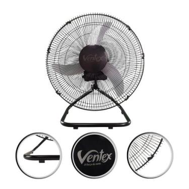 Imagem de Ventilador Mesa Ventex 210W Bivolt Oscilante Turbo Silencioso Preto Po