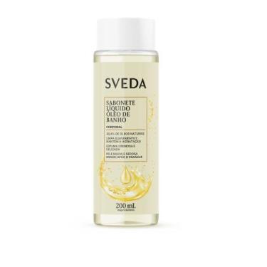 Imagem de Sabonete Líquido Óleo de Banho Corporal Hidratante Unissex Sveda 200ml