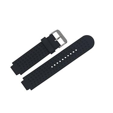 Imagem de Pulseira de silicone macio Hanbaili para pulseira de substituição para Garmin Forerunner 220 230 235 620 630 735XT