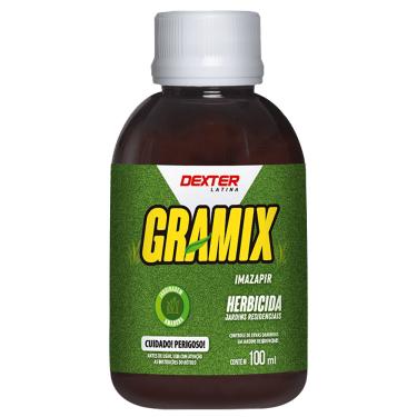 Imagem de Gramix Seletivo 100ml Grama Esmeralda Bermuda São Carlos Coreana Tiririca Azedinha Pega Pega Roseta Folhas Largas Jardineiro