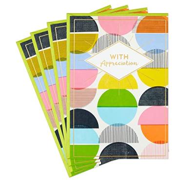 Imagem de Hallmark Pacote de cartões de agradecimento, 4 cartões com envelopes (os melhores)