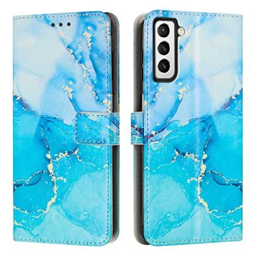 Imagem de Capa de telefone para Samsung Galaxy S 22 Plus S 22 + carteira de couro com compartimento para cartão flip capa fina Desi00gn pintada magnética para Gaxaly S22plus 5G S22+ (2, Samsung Galaxy S22 Plus)
