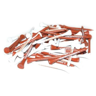 Imagem de Team Golf Camisetas de golfe NCAA Texas Longhorns 2-3/4 polegadas, pacote com 50, tamanho regular, cores de várias equipes (23355)