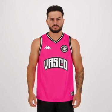 Imagem de Regata Kappa Vasco Urban Rosa