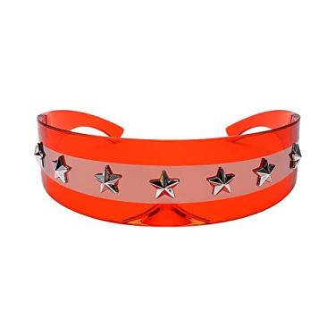 Imagem de Trends Wrap Around Punk Óculos de Sol Máscara de Luxo Óculos Óculos Femininos Óculos Exteriores UV400 De Sol Óculos,2,Tamanho único