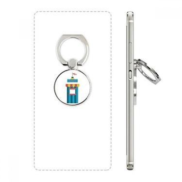 Imagem de Incrível suporte de anel de telefone com ilustração de bilhetes de parque, suporte ajustável