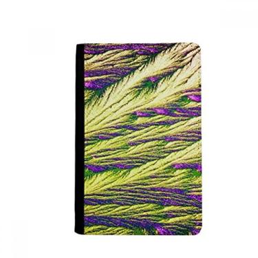Imagem de Porta-passaporte para papel de parede com penas, porta-cartões Notecase Burse