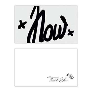 Imagem de Now Funny Citação de escrita à mão, estilo cartão de agradecimento, papel de aniversário, agradecimento de casamento