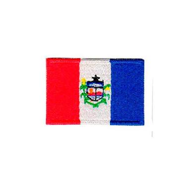 Imagem de Patch Bordado - Bandeira De Alagoas Pequena BD50176-42P Fecho de Contato