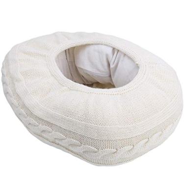 Imagem de Mini poses de sofá, almofada posicionadora de fotos de bebê, com uma capa de sofá confortável, macia, fácil de limpar para decorar quarto de bebê, bebês de 1 a 3 meses de fotografia