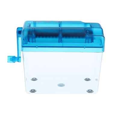 Imagem de Bonarty Triturador manual portátil, Mini Triturador de papel A6 para mesa e abridor de cartas, Triturador de papel de manivela manual resistente