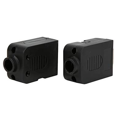 Imagem de 2Pcs DB9 9Pin Tipo Parafuso Serial para Terminal Adaptador Conector Macho Com Caixa Preta, Tamanho Pequeno, Alta Confiabilidade, Conveniente para Projeto e Equipamentos de
