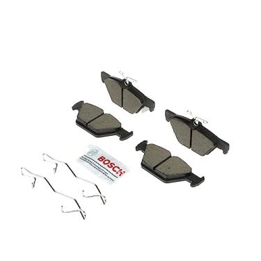 Imagem de BOSCH BC1808 QuietCast Conjunto de pastilhas de freio a disco de cerâmica premium - Compatível com Subaru Ascent, Crosstrek, Forester, Legacy, Outback, WRX; TRASEIRA