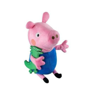 Peppa pig casa com jardim 28cm dtc