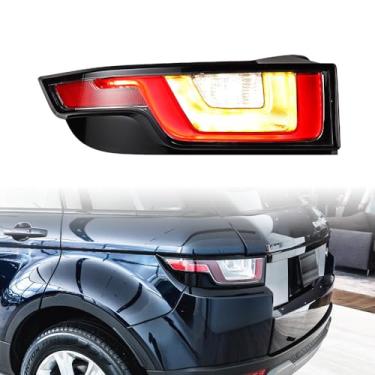 Imagem de Astra Depot Substituição do conjunto da lanterna traseira esquerda para Land Rover Range Rover Evoque 2016-2018 Sinal de seta de freio lado do motorista