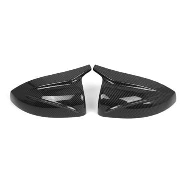 Imagem de Daconovo 2 pçs espelho lateral capa espelho retrovisor habitação substituição para audi a3 s3 rs3 modelos 2014-2020 8v0857528e 8v0857527e