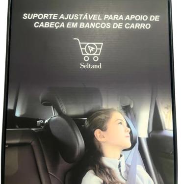Imagem de Travesseiro de Encosto Apoio de Cabeça para Carro Suporte de Almofada Suporte Ajustável para Pescoço Travesseiro de Dormir Ajustável em Forma de U em 360° para Crianças e Adultos…