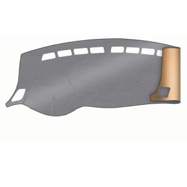 Imagem de KEYOOG Capa de Painel Adequado para Nissan Sentra 2013-2019 (Sem Modelos HUD), Tapete de Painel de Carro, Tapete Antirreflexo, Protetor Solar Antiderrapante (Cinza)