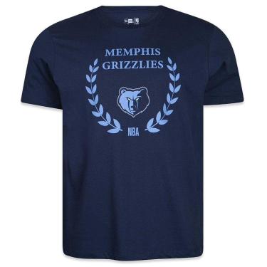 Imagem de Camiseta New Era Memphis Grizzlies NBA Golf Culture Marinho-Masculino
