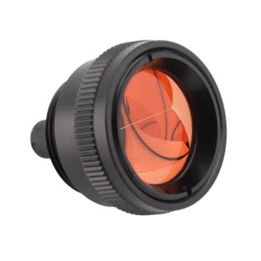 Imagem de Substituição de mini prisma de amendoim, prisma de amendoim de concha ABS de vidro óptico de 2,5 cm de diâmetro, mini prisma de estação total para levantamento total da estação