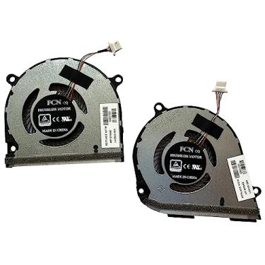 Imagem de Ventoinha para HP Envy X360 15-DS 15-DR 15M-DR 15M-DS CPU Gpu conjunto de ventoinhas de refrigeração L53542-001 L53541-001