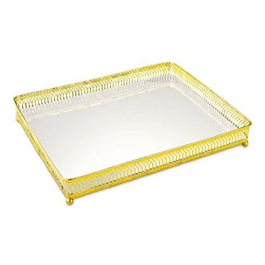 Imagem de Mart Bandeja em Metal Dourada