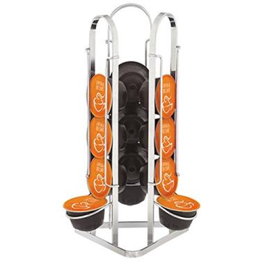 Imagem de Porta Cápsulas Três Corações Suporte para 15 Unidades Café Cromado