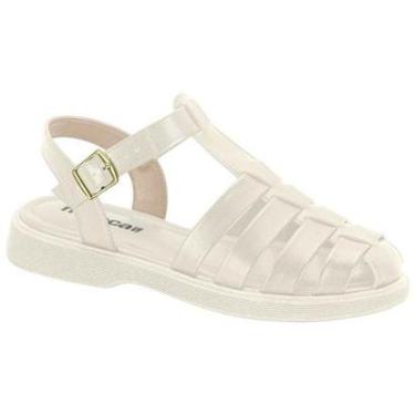 Imagem de Sandália Feminina Tratorada Branco Off Moleca 5478.103-Feminino