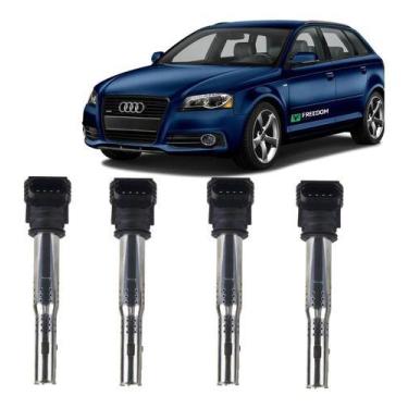 Imagem de Bobina de ignição vw jetta passat golf tiguan audi a3 a4 a5 a6 1.8 2.5