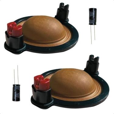 Imagem de Reparo Compatível Selenium D-250x Utx300 100w 8 Ohms Kit 2un Com Capac