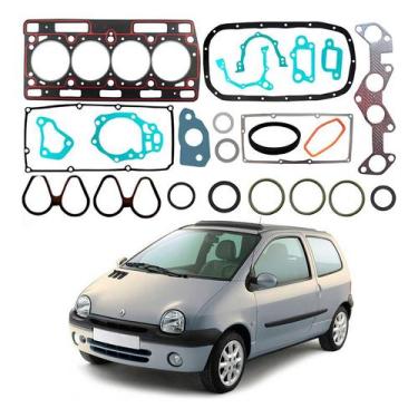 Imagem de Jogo Junta Motor Fibra Renault Twingo 1.0 8v 1995 A 2000 - Bastos