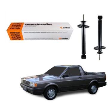 Imagem de Par Amortecedor Traseiro Saveiro G1 1.6 1.8 1992 A 1997 - Cofap