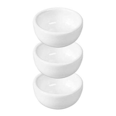 Imagem de Kit 3x Cubeta Porcelana 40mL Autoclavável Estética - Peelings, Máscara