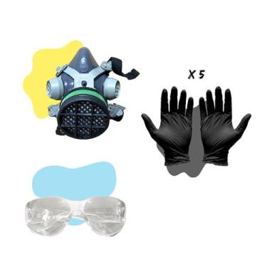 Imagem de Kit Conjunto Completo EPI'S Para Resinagem Vip Resinas