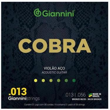 Imagem de Encordoamento giannini violao bronze 80/20 medium 013 ca82m (i-5 / 10)