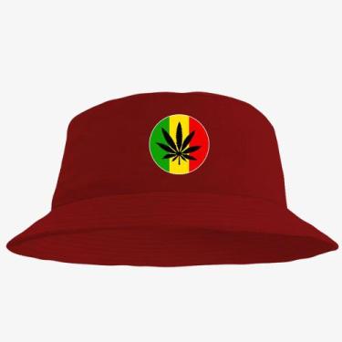 Imagem de Boné Chapéu Bucket Hat Estampado Reggae - MP Moda Masculina, Único, Ve