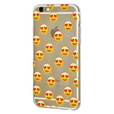 Imagem de Capa de TPU transparente transparente de gel macio para Apple iPhone 6, Apple iPhone 6S - Love