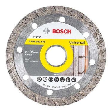 Imagem de Disco Diamantado 105mm Turbo Serra Mármore Bosch