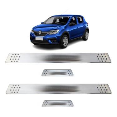 Imagem de Soleira para Porta Lateral Tuning Esportiva para carros 4 Portas (ABS)