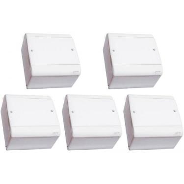 Imagem de Kit C/5 - Caixa Passagem Pvc Perlex Externa 15X15X08   2904
